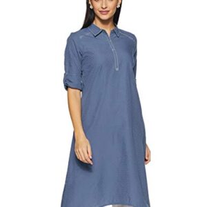 Aurelia Women's Cotton Kurta (19FEA10715-700033_Blue_Small) dress material - Bailly - Premium Dress Materials for Every Occasion
