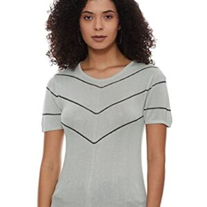 Pepe Jeans Women's Synthetic Jeans Pullover (PL701508_Grey_M) dress material - Bailly - Premium Dress Materials for Every Occasion