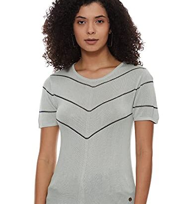 Pepe Jeans Women's Synthetic Jeans Pullover (PL701508_Grey_M) dress material - Bailly - Premium Dress Materials for Every Occasion