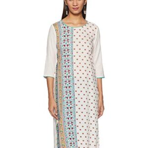 Aurelia Women's Synthetic Kurta (19FEA10388-500403_Pink_X-Small) dress material - Bailly - Premium Dress Materials for Every Occasion