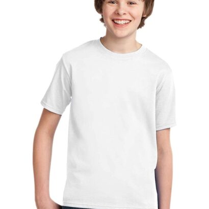 WearIndia Graphic Regular Fit Plain/Solid T Shirt for Boys_White dress material - Bailly - Premium Dress Materials for Every Occasion