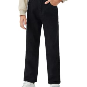 KOTTY Boys Regular Fit Cotton Lycra Blend Solid Jeans Oil Black dress material - Bailly - Premium Dress Materials for Every Occasion
