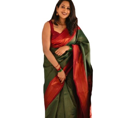 Avantika Fashion Women's Kanjivaram Soft Silk Banarasi Sarees With Blouse Piece For Women''s dress material - Bailly - Premium Dress Materials for Every Occasion
