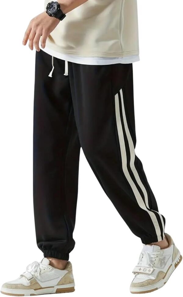 Mehrang Men High Rise Loose Fit Track Pant || Joggers for Running || Lower Activewear Cargo Pant (Alpha, 2XL, Regular, Black) dress material - Bailly - Premium Dress Materials for Every Occasion