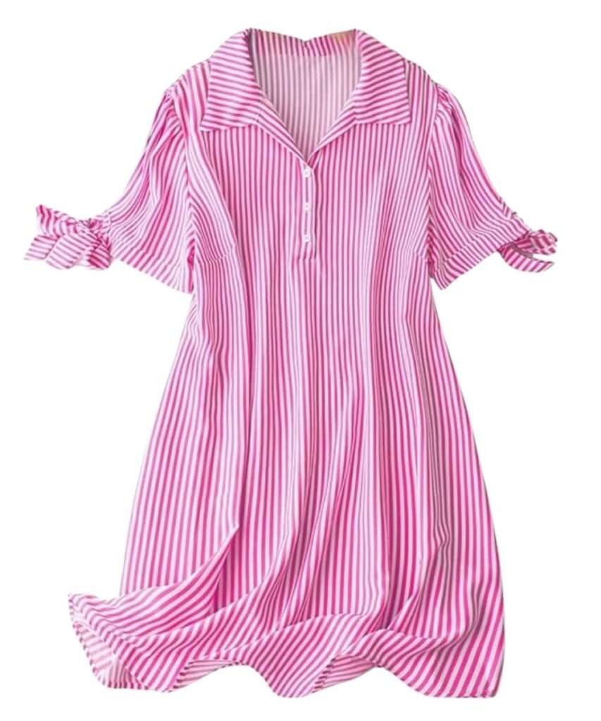 Leriya Fashion One Piece Dress for Women Pink dress material - Bailly - Premium Dress Materials for Every Occasion