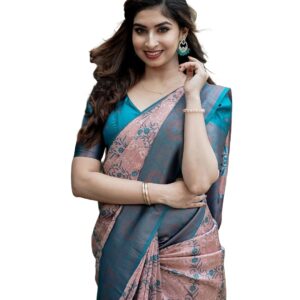 Avantika Fashion Women's Kanjivaram Soft Silk Banarasi Sarees With Blouse Piece dress material - Bailly - Premium Dress Materials for Every Occasion