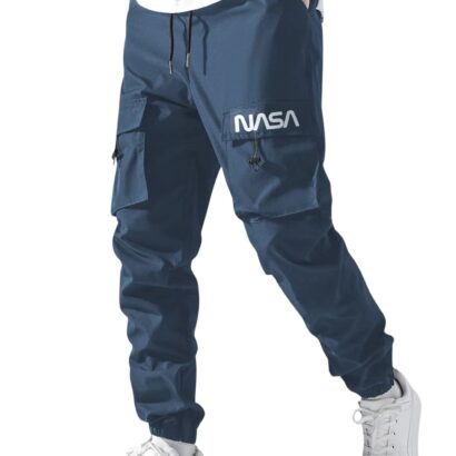 Lymio Track Pant for Men || Regular Fit || Track Pants || Full Elastic Jogger Track Pant (TP-11-Navyblue-M) dress material - Bailly - Premium Dress Materials for Every Occasion