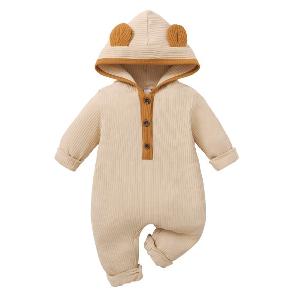 DISAUR Baby Boy Clothes Toddler Boy Outfits 4PCS Gentleman Dress Romper/Vest/Pants/Bow Tie Cotton Suit Sets, Beige, 12-18 Months dress material - Bailly - Premium Dress Materials for Every Occasion