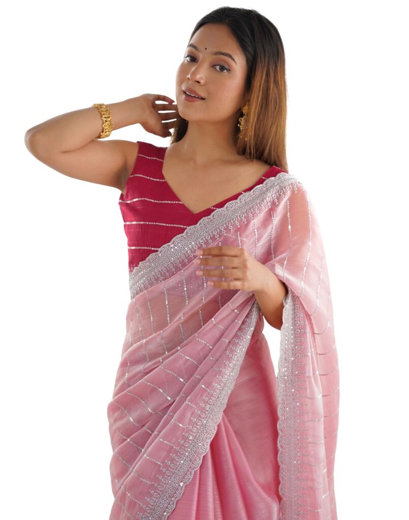 Embroidery Saree