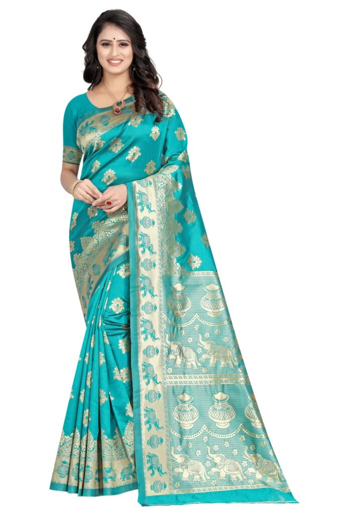 Soft silk saree Banarasi