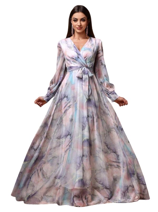 LITZO Western Dresses for Women (L-09-S) Multicolour dress material - Bailly - Premium Dress Materials for Every Occasion